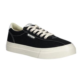 Stepney Workers Club S.w.c. Stepney Workers Club, Schoenen, Dames, Zwart, 37 EU, Leer, Dellow 02 Cup Canvas Sneaker
