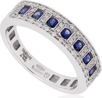 Damiani Belle Epoque White Gold Ring, Size 10