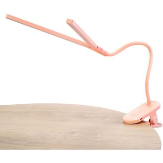 Forlight Joy Lámpara de escritorio led portatil. Cambio de intensidad y temperatura. Brazo flexible y ángulo variable. Rosa