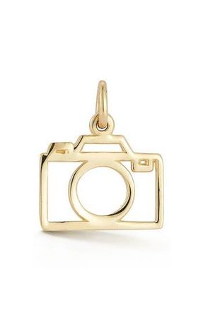 Ember Fine Jewelry 14K Gold Camera Charm Pendant at Nordstrom Rack