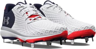 Under Armour Glyde 2 MT LE 3026602-100 Womens White Softball Cleats NIN1480