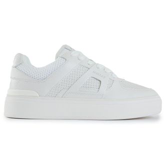 Mallet Footwear Mens Fenchurch Trainers - White Leather - Size UK 10