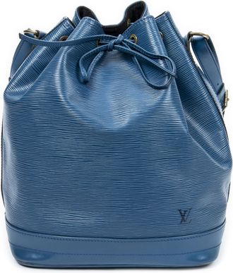 Louis Vuitton Pre-owned Womens Noe GM Shoulder Bag - Blue - One Size