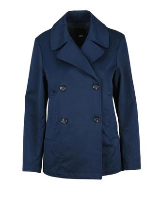 Add Blue Lightweight Peacoat Jacket
