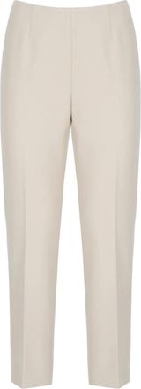 PESERICO Broek met split - Beige