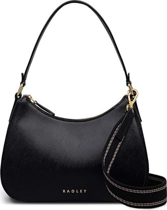 Radley London Medium Crosby Leather Shoulder Bag in Black at Nordstrom Rack