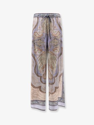 Zimmermann Pantaloni Wanderlust Relaxed in seta - ZIMMERMANN - gender_Woman