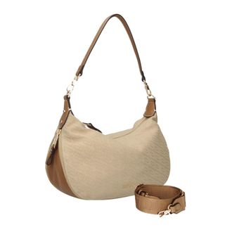 Liu Jo Shoulder Bags, female, Beige, Size: ONE SIZE Patterned Shoulder Bag