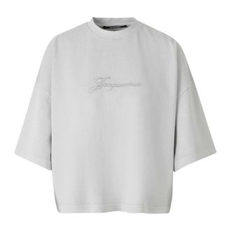 Jacquemus Heren, Tops, Beige, Maat: M Katoen