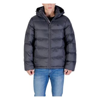 Calvin Klein Jeans Gewatteerd Pufferjack met Afneembare Capuchon - Heren - Winterjassen - Grijs - XL - Nylon - Jassen