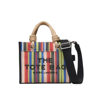 Marc Jacobs The Small Stripe Mesh Rope Tote Bag