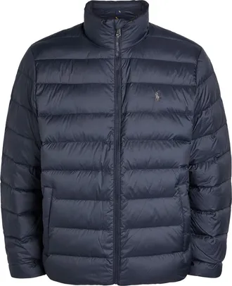 Polo Ralph Lauren Logo-embroidered Padded Shell Jacket - Navy - Xxl