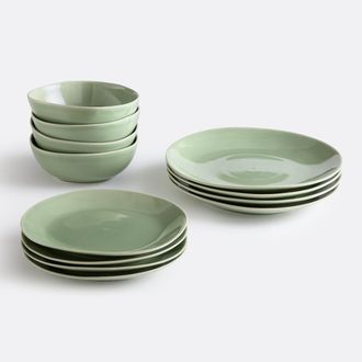 La Redoute Interieurs 12-delig keramisch servies, SAMOA