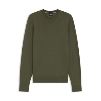 BOSS Merino wool sweater in a regular fit