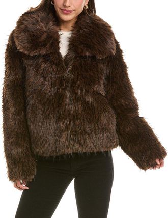 Stella + Lorenzo Faux Fur Coat