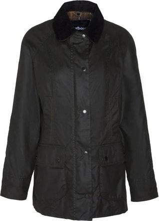 Barbour Classic Beadnell Wax Jacket - Dames - Zomerjassen - Groen - 3XL - Katoen - Jassen