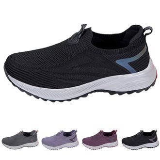 Generic Wide Toe Box Shoes Women Non-Slip Mesh Breathable Walking Athletic Tennis Sneakers Womens Lace Up Orthopedic Running Shoes Outdoor Lightweight Arch Su