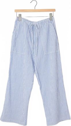 Sundry Womens Striped Workwear Pants In Dusty Sky