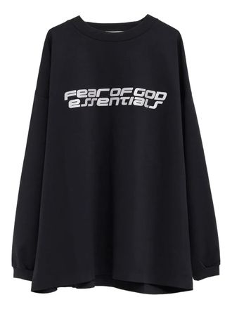Fear of God Ponte 90s T-shirt met lange mouwen - Zwart