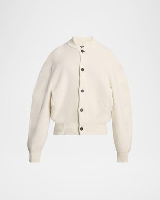 Jacquemus Men & apos;s Wool Oversized Cardigan