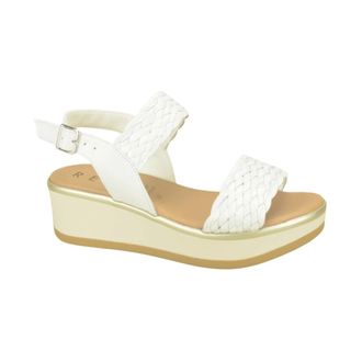 Repo Tresse Sand. 2B DZ - Dames - Sleehakken - Wit - 38 EU - Schoenen