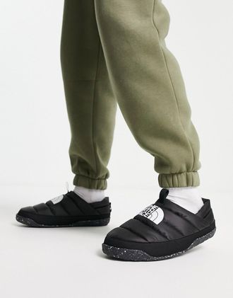 The North Face Nuptse - Sabot neri con isolamento termico-Nero