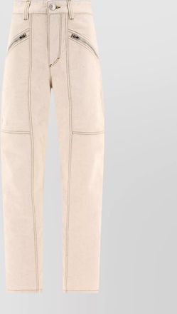 Isabel Marant fanny jeans featuring zipper pockets