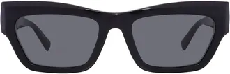Longchamp Grey Cat Eye Ladies Sunglasses LO763S 001 53