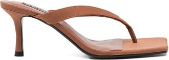 Senso Elvie 75mm sandalen - Bruin