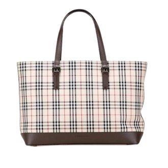 Burberry Pre-owned Tote Bags, female, Multicolor, Size: ONE SIZE Pre-owned Leather totes
