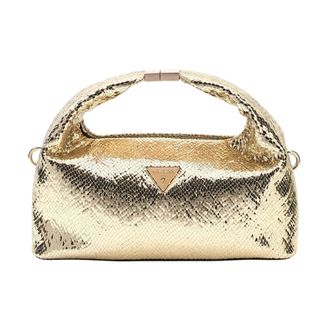 Guess Jewels Mini Top-Handle Pouch - Bags - Mujer - Amarillo - ONE SIZE