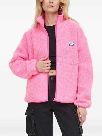 American Vintage Felpa Hoktown con zip - Rosa