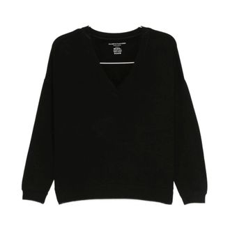 Majestic Filatures Dames, Sweatshirts & Hoodies, Zwart, Maat: M Viscose