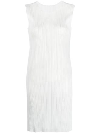 Pleats Please Issey Miyake Abito Monthly Colors:March smanicato - Bianco