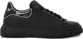 Philipp Plein Big Bang Runner - Heren - Sneakers - Zwart - 40 EU - Leer - Schoenen