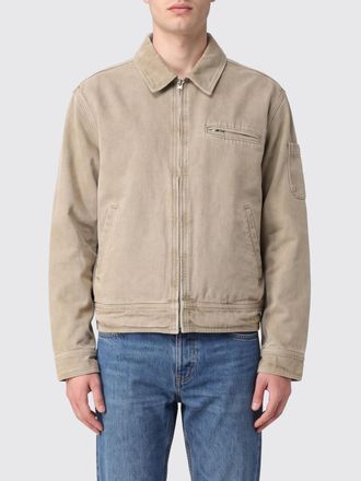 A.P.C. A. P.C. Giacca-camicia in cotone con chiusura a zip