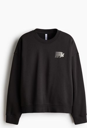 H&M Sweatshirt mit Motivprint - Grau