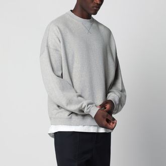 Golden Goose Journey crewneck cotton sweatshirt in grey
