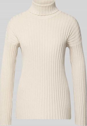 Soyaconcept Rollkragenpullover mit Rollkragen Modell KANITA in Ecru Melange, Größe XXL