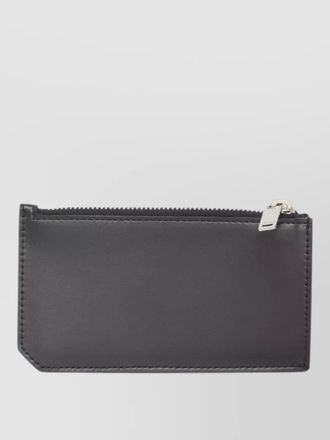 Saint Laurent cassandre tiny fragments leather cardholder