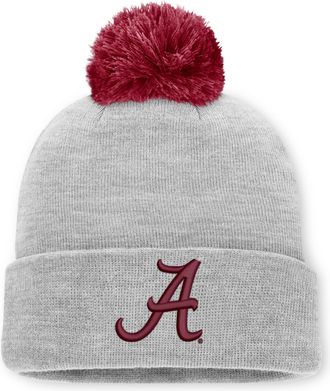 Nike Alabama Peak Nike Mens College Cuffed Beanie in Grey | NC1606GABN-C9K