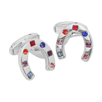 Paul Smith Hoefijzer Manchetknopen - Heren - Accessoires - Veelkleurig - Maat: ONE Size
