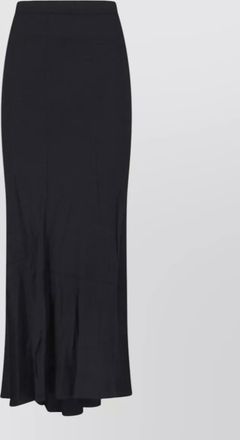 Junya Watanabe wool knee-length high-waisted skirt