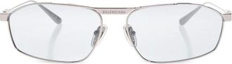 Balenciaga Sunglasses, male, Gray, Size: ONE SIZE Tag 3.0 D-Frame Sunglasses