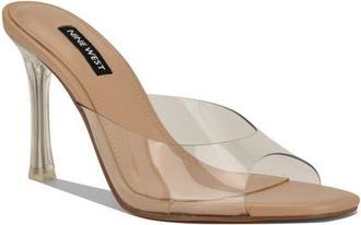 Nine West Kisco Slide Sandal in Clear at Nordstrom, Size 5.5