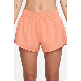 Nike Dri-FIT Mid-Rise 3-Inch Brief-Lined Shorts in 844 Aprtag/refsil at Nordstrom Rack, Size Small