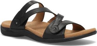 Taos Double U Slide Sandal in Black at Nordstrom, Size 10