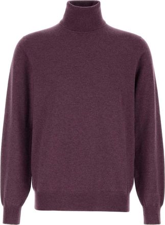 Brunello Cucinelli Brunello Cucinelli Purple Cashmere Sweater