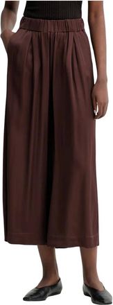 Sessun Broeken, Dames, Bruin, S, Wijde Broek