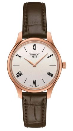 Tissot 5.5 Lady Womens Brown Watch T0632093603800 Leather (archived) - One Size